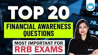 Top 20 Financial Awareness questions | Most important for RRB Exams| GA for Bank Exam by Sheetal Mam