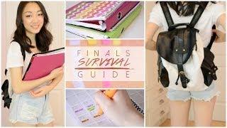 Finals Survival Guide : Study Tips, Makeup & Outfit!