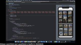 AlAqsa LazyVGrid and LazyHGrid in SwiftUI 2 20200626