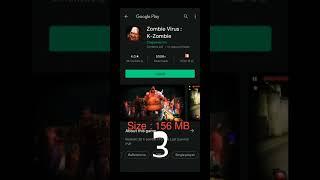 Top 5 Offline Zombies Shooting Games Under 200MB | offline Zombies Games #shorts #2022