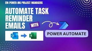 Automate Task Reminder Emails with Power Automate | Step-by-Step Tutorial for Project Managers