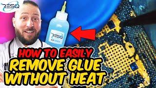️Perfect for BEGINNERS: How to Remove Glue without Heat - Dr. Ben’s Liquid Glue Remover