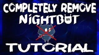 COMPLETELY REMOVE NIGHTBOT AND OTHER THIRD PARTY LINK TO YOUR YOUTUBE ACC