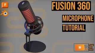 Fusion 360 Tutorial: Microphone