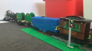 Lego train crash compilation #4