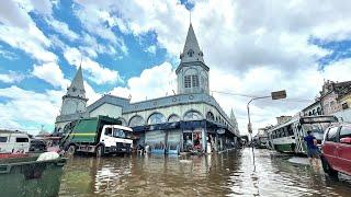 BRAZILIAN CITY FLOODED BY HIGH TIDE IN AMAZON | The undiscovered Brazil