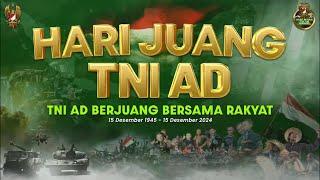 SELAMAT HARI JUANG TNI AD "TNI Angkatan Darat Berjuang Bersama Rakyat"