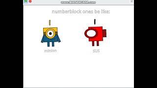 numberblock one variations