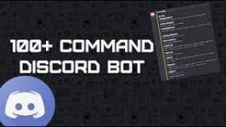 how to make 100+ commands discord bot without coding.