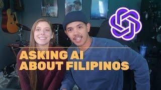 What AI thinks about Filipino Stereotypes | Filipino American Couple Vlog