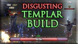 This Build Has 53k Health And DISGUSTING Damage  Templar PvP Build Guide / Gameplay - ESO High Isle