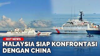 3 KAPAL Perang Malaysia Hadang Kapal China di Laut China Selatan, Siap Konfrontasi Jika Berani Melan