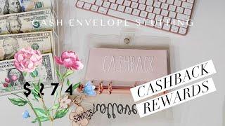 First CASHBACK REWARDS of 2023 | Cash Envelope Stuffing | Utilizing CC