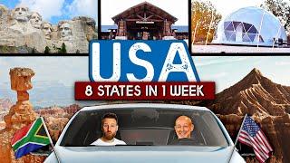 Epic 8-STATE ROAD TRIP Across the USA + My First Impressions || DLM Lifestyle S1E11