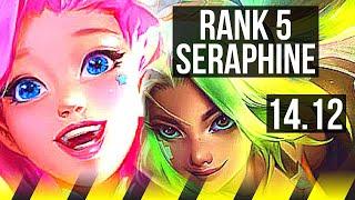 SERAPHINE & Senna vs ZERI & Rell (ADC) | Rank 5 Seraphine, 8/4/25 | EUW Challenger | 14.12