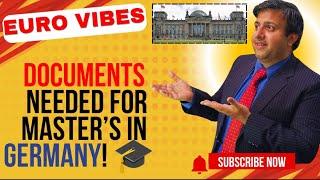 Documents Required for a Master’s Degree in Germany Guide 