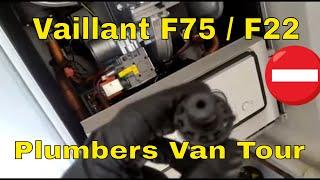 Plumber Videos - Vaillant F75 Fault - Plumbers Van Tour