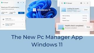 The New PC Manager App From Microsoft