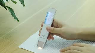 OCR scan and dictionary pen scanner and reader pen