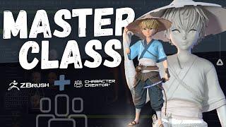  EN VIVO | MasterClass Gratuita en Zbrush y Character Creator