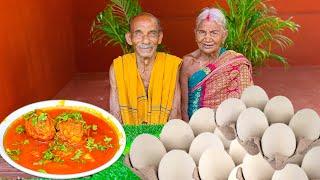 Grandpa & Grandma both love to eat Egg #ajakitchen