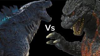 MERRY CHRISTMAS AND A HAPPY NEW YEAR !LEGENDARY Godzilla vs HESIE Godzilla CAPCUTBATTLE