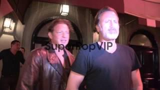 Frank Stallone and Costas Mandylor at Craigs in West Holl...