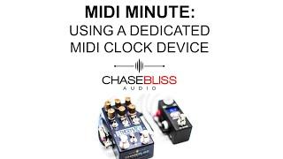 MIDI Minute: Clock With A Dedicated Clock Device