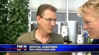 Future Growing® vertical aeroponic Tower Garden® farm at True Garden, Mesa, Arizona