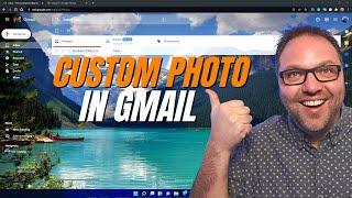 How To Put Your Own Picture on GMAIL Background (Custom Gmail Background)