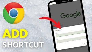 How To Add Shortcut On Google Chrome