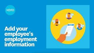 Add your employee’s employment information