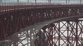 Golden Gate Bridge suicide barrier reaches completion