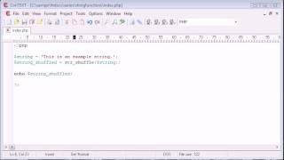 Beginner PHP Tutorial - 35 - String Functions Part 2