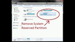 How To Remove System Reserved Partition On Windows 7/8/10