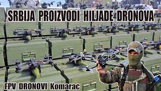 UBRZANA PROIZVODNJA SRPSKIH DRONOVA Komarac