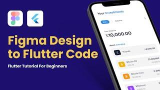 How to Convert Figma App Design into Flutter Code | Figma to Flutter in 1 Hour