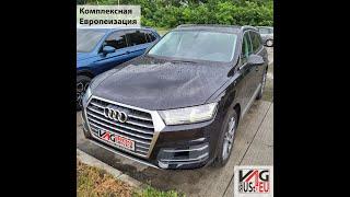 AUDI Q7 Европеизация Украинский, русский языки