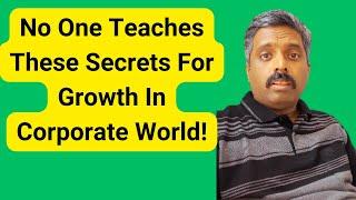 Career Growth in Corporate | 6 Secrets for Skyrocketing Success | Career Talk With Anand