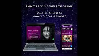 Wix Website Design for Sale - Spiritual | Tarot Card Reading | Numerology | Face Reading | Reiki