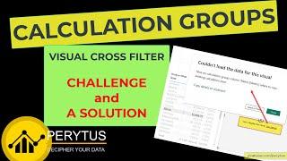 How to escape calculation groups and visual interactions pitfall in Power BI