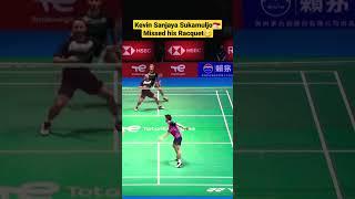 Kevin Sanjaya Sukamuljo Missed His Racquet! #kevinsanjaya #kevinsanjayatengil #pbsi #badminton