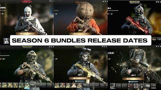 MW3 Season 6 All Bundles Release Dates EXCLUSIVE MW2 Battle Pass Collection MW3 & Warzone Bundles