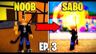 SABO CON HAKI DE VISION y RAZA HUMANO‍️ DE NOOB a SABO BLOX FRUITS EP.3