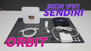 BIKIN WIFI SENDIRI DIRUMAH PAKAI MODEM ORBIT