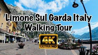 Limone Sul Garda Italy | Walking Tour | 4k uhd