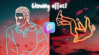 Neon Glowing Effect | PicsArt Editing Tutorial