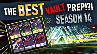 Season of the Splicer - The BEST Vault Prep Guide! (Destiny 2 Season 14)