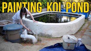 Painting the Koi Pond Day 3