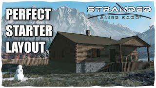 Perfect Winter Starter House Layout Guide in Stranded Alien Dawn